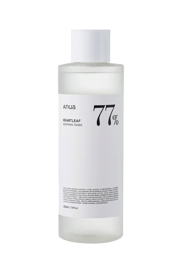 Heartleaf 77% lugnande ansiktsvatten - 250ml