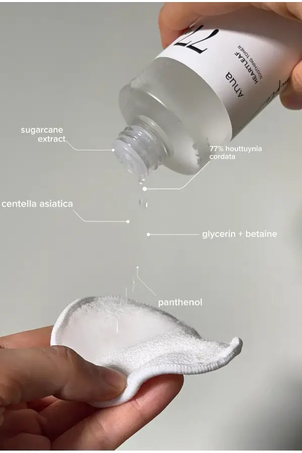 Heartleaf 77% lugnande ansiktsvatten - 250ml