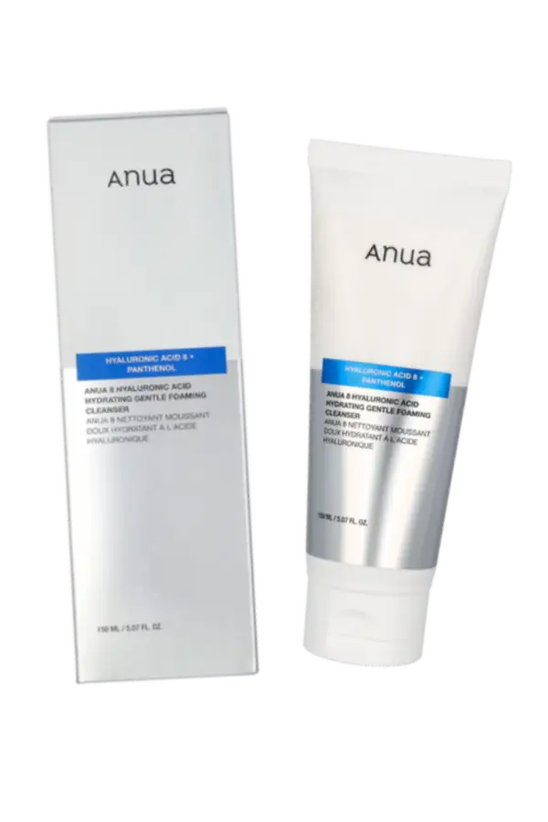 Anua 8 Hyaluronic Acid Hydrating Gentle Foaming Cleanser – Den ultimative ansigtsrens til fugtmættet og balanceret hud